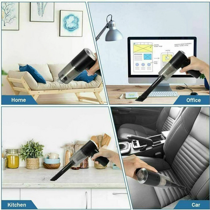 PowerClean Wireless Vacuum - Small in Size, Big on Suction, Perfect for Cars & Tight Spaces